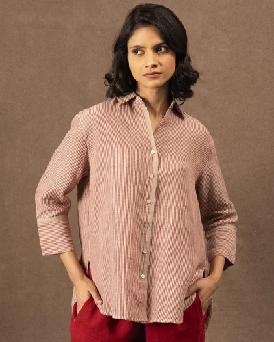 Linen Striped Shirt