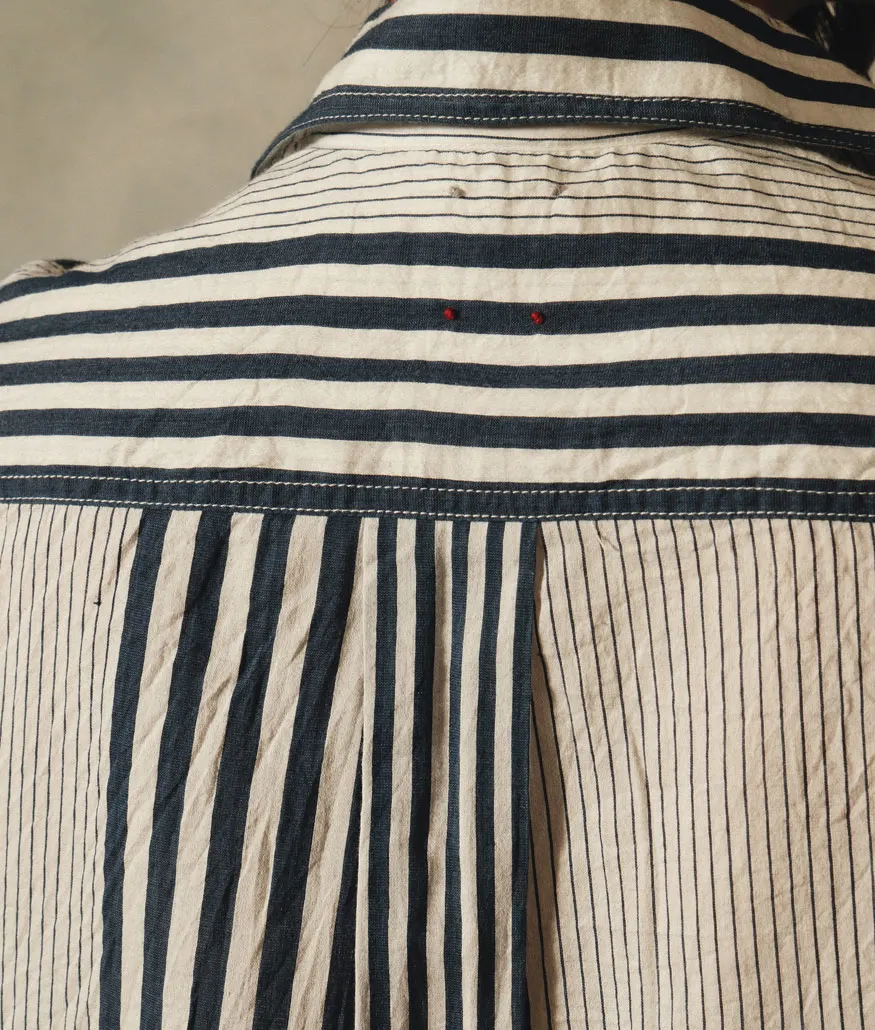 Handwoven Cotton Silk Shirt Dress - Image 6