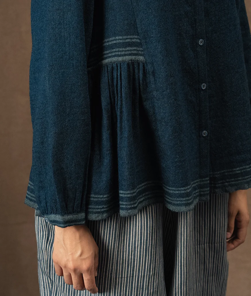 Merino Wool Blouse – Niagara - Image 7
