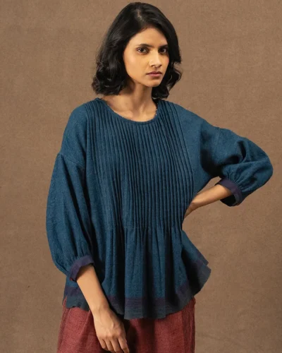 wool blouse