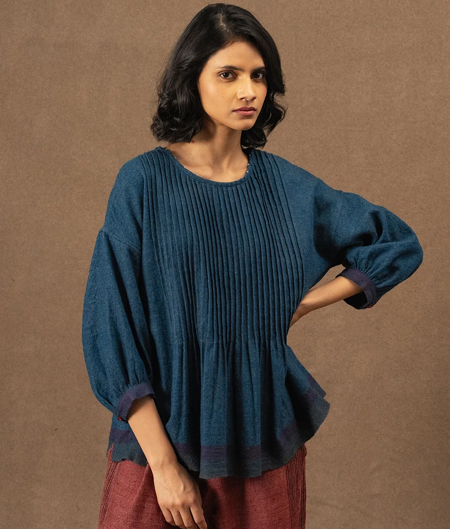 wool blouse