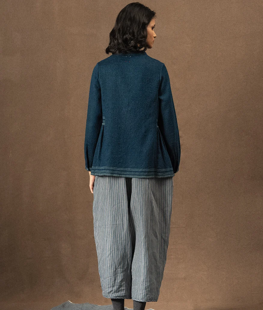 Merino Wool Blouse – Niagara - Image 3
